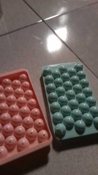 Product Review of Cetakan Es Batu / Cetakan Jelly / Cetakan Serbaguna / Cetakan Plastik ES Boba Bulat Cream Kitchenware Dapur from T** 0