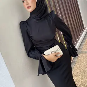 MODENA  Dress Bridesmade Gaun Kondangan Dress Pesta Kondangan Muslim Cantik dress perut buncit