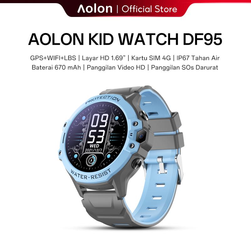 Aolon DF95 Smartwatch 4G Kids Video Call Realtime Chat Kids Shop  Tokopedia