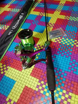 Product Review of [COD]Sougayilang Set joran dan reel pancing Sougayilang Spinning 1.8m/2.1m 2bagian dengan pegangan pancing EVA Handle dan reel pancing berputar 5.2:1 dengan kail pancing sepanjang 500m Ikan Roda Umpan from D**i H**o 1