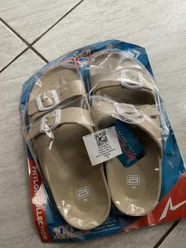 Product Review of Ando Official Sandal Selop Slip On Ratu Wanita Dewasa - Cream from S**🍣 1