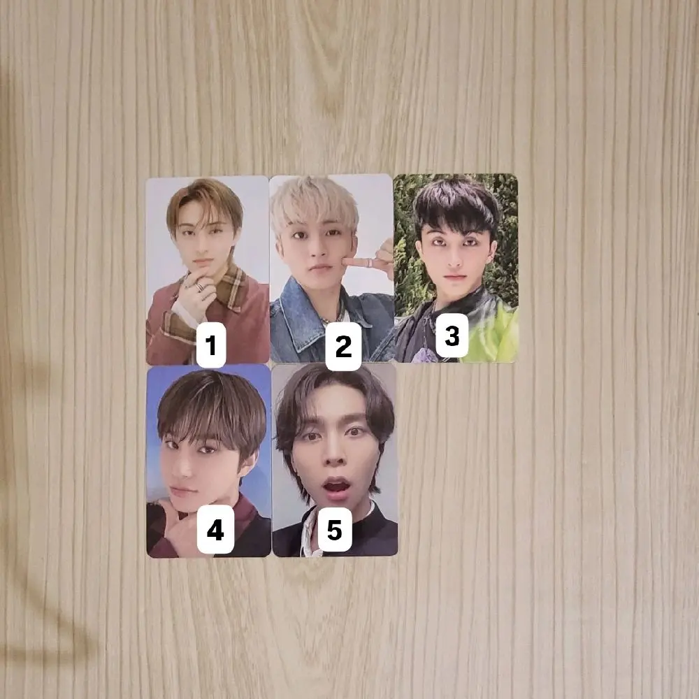 PHOTOCARD MARK, JUNGWOO DAN JOHNNY NCT OFFICIAL