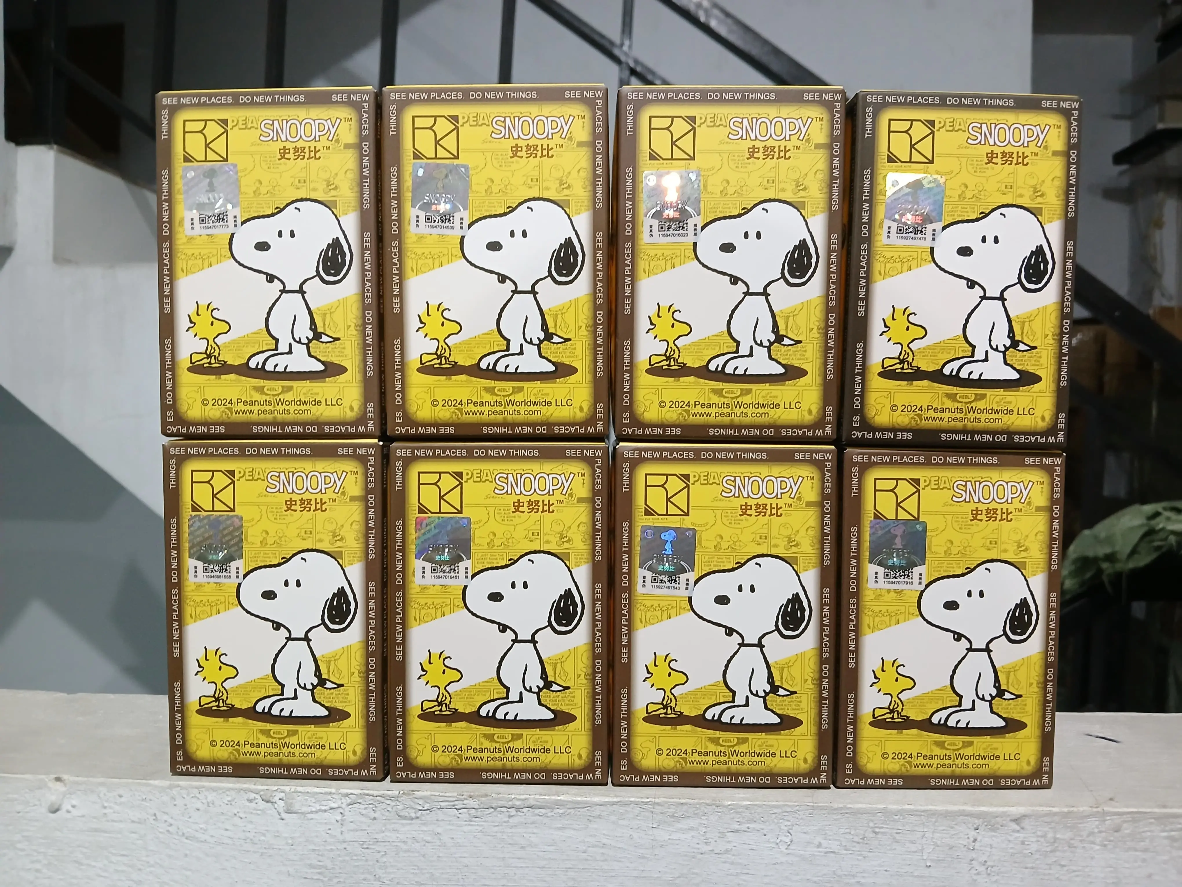 (SATUAN & GROSIR) MAINAN ANAK BONGKAR PASANG/BRICK/BLOCK FIGURE BLIND BOX SNOOPY HOBBIES SERIES VER 2 S024