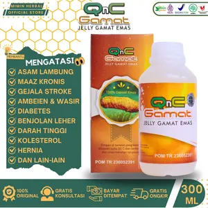 Jelly Gamat QnC Gamat Emas O b 4 t  D 4 r ah Tinggi BPOM Indonesia Original