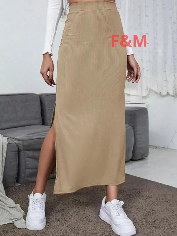 ROK PANJANG KOREA (RK-308) BAHAN SPANDEK WANITA 4