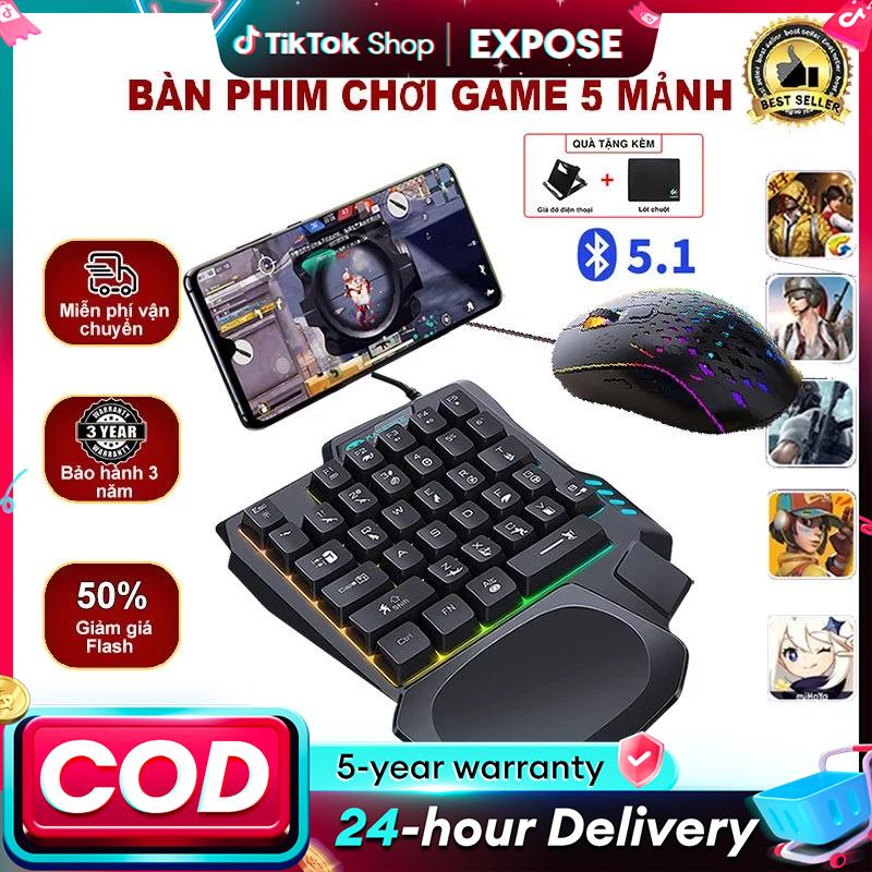 【iOS không thể sử dụng】M1 Pro bộ chuyển đổi chơi game bàn phím chuột Bộ điều hợp trò chơi PUBG Mobile,Free găng 1