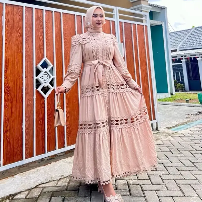 LALA DRESS PREMIUM BKK  KATUN FULL KANCING