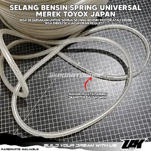 selang bensin motor universal spring toyox japan