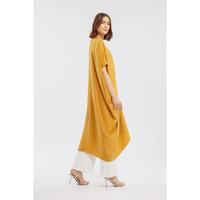 Gambar Minimal Amabella Kaftan Wanita Honey Mustard - HONEY MUSTARD, L/XL dari Minimal Kab. Pemalang 4 Tokopedia