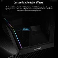 Gambar CASING LIAN LI VECTOR V100 - Mid Tower ATX Case Tempered Glass dari Techno Computer Bali Kota Denpasar 4 Tokopedia