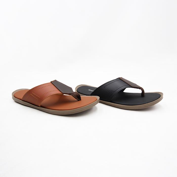 Gambar [ ORIGINAL ] YONGKI KOMALADI SANDAL MAN OL-ECC447-21 TAN/HITAM Merah Pria dari Yongki Komaladi Kota Administrasi Jakarta Pusat Tokopedia