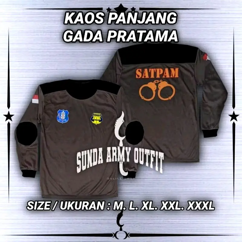 KAOS PANJANG SATPAM GADA PRATAMA TERBAIK 2