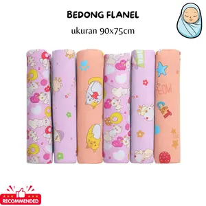 BEDONG BAYI FLANEL ISI 6PCS JUMBO BAHAN FLANEL WARNA 100% FLANEL BERKUALITAS SNI AMAN NYAMAN HALUS LEMBUT TIDAK MUDAH BERBULU