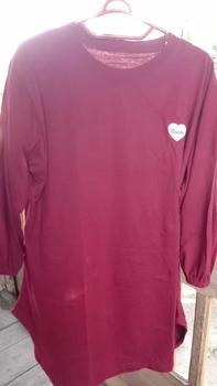 Product Review of Kaos wanita Oversize oval Lengan Karet 7/8 katun Combed from D**a D**a 2