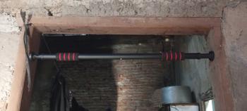 Product Review of WANNAFIT Pull Up Bar Door Chinning | Chin Up Tiang Angkat Badan | Alat Olahraga Rumah from s**3 0