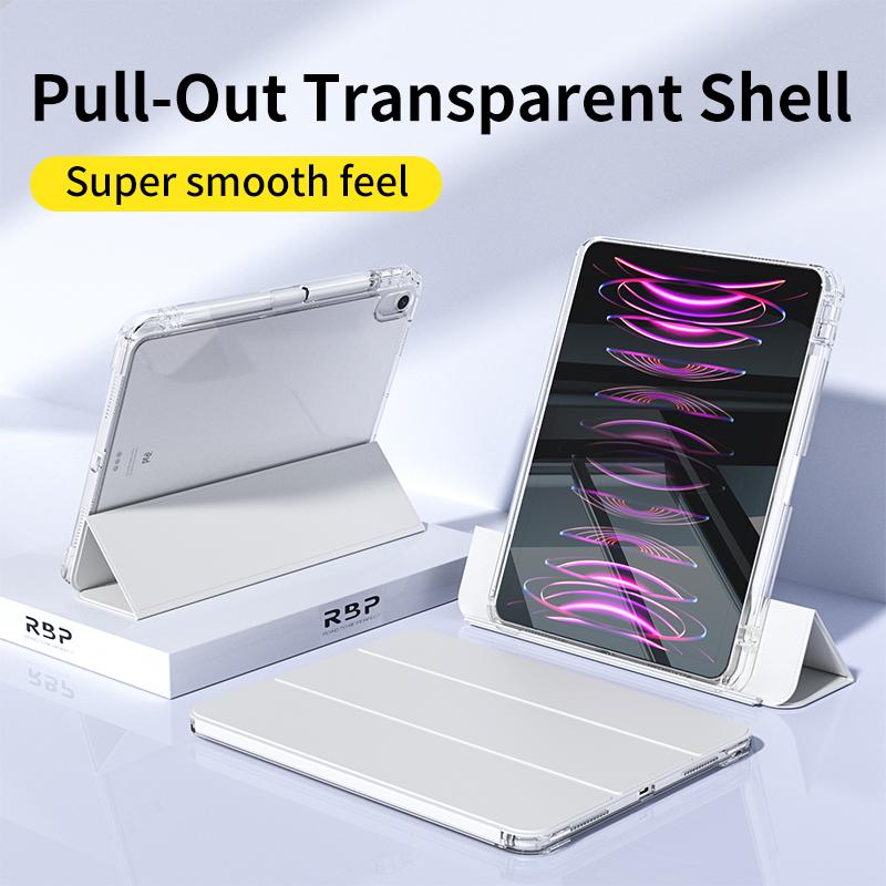 RBP  ipad case ốp lưngCó thể tháo rời 2 trong 1 Có khay đựng bút bên phải Có thể áp dụng với  ốp for ipad pro 11 inch Pro 12.9   inch 2020 201 2022 2024  Air 4 Air 5 apple Air 6 2024 ốp lưng ipad gen 10 ốp ipad gen 9 gen 8 gen 7 mini 6 7 Chống rơi Case