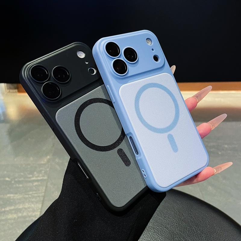 Sản phẩm mới, ốp lưng từ tính, lót nhung bên trong, TPU, miếng dán bảo vệ camera, dùng cho iPhone 12 Pro Max, iPhone 13 Pro Max, iPhone 14 Pro Max, iPhone 15 Pro Max, iPhone 16 Pro Max, chống sốc, chống bám bẩn