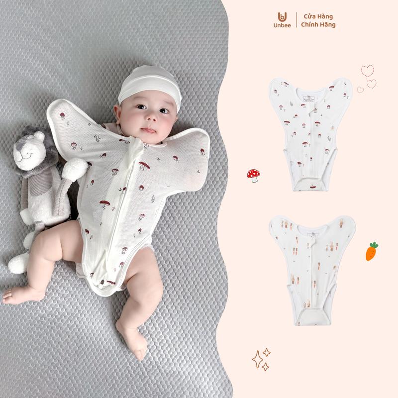 [UNBEE] Nhộng Chũn Hở Chân Chất Liệu Tơ Tằm Dệt Thông Hơi Rất Phù Hợp Sử Dụng Trong Mùa Hè Nóng Bức Cho Bé