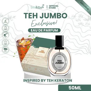 Bebliss Eau De Parfume Exclusive Teh Jumbo 50 ml Box Parfum Spray Perfume Unisex Wangi Tahan Lama