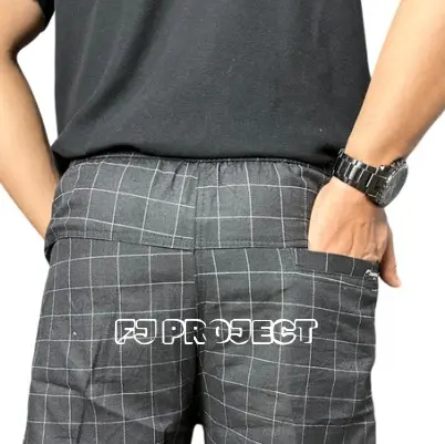 TARTAN PANTS 100rb dapat 4pcs Celana Pendek Pria Dewasa Distro Motif Kotak Trendy Casual Santai 6