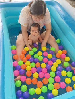 Product Review of Kolam renang ukuran 180cm motif lucu PREMIUM Brand Playground Anak Kotak Permainan Lem from g**e 0