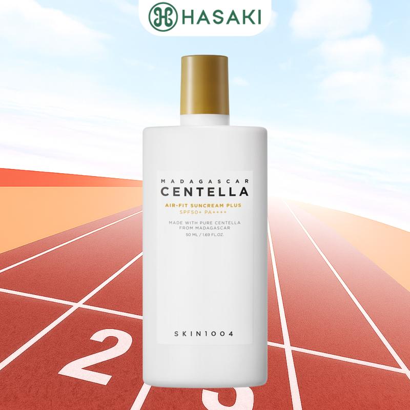 Kem Chống Nắng Skin1004 Cho Da Nhạy Cảm SPF 50+ 50ml Madagascar Centella Air-Fit Suncream Plus SPF50+ PA++++ | HASAKI BEAUTY