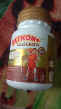 Product Review of Fitkom Calcigrow Tablet Hisap Rasa COklat - Suplemen Pertumbuhan Tinggi Badan Anak from a** 0