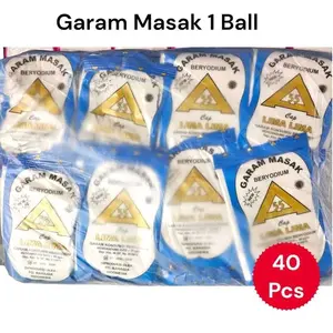 Lima Lima Garam Masak Beryodium Cap Segi Tiga Bintang Masakan