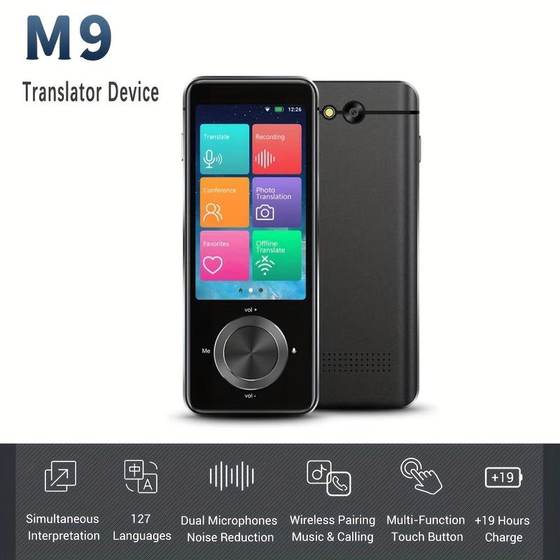 M9 Language Translator Device Portable Voice Interpreter In 107 ...