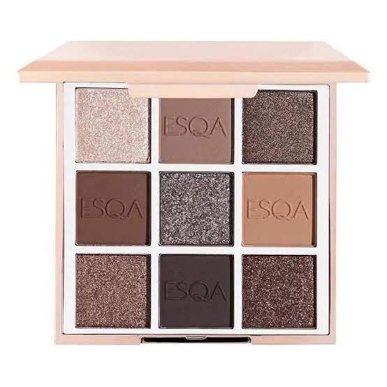 ESQA GODDESS EYESHADOW PALETTE PEACH BRONZE STEEL MAUVE PINK 2
