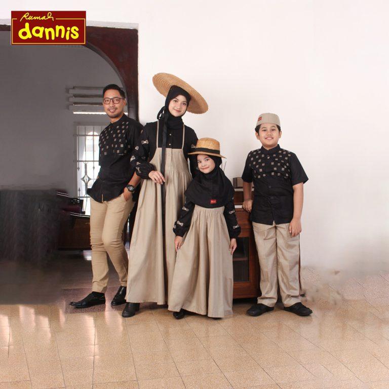 [RUMAH DANNIS]  SALE Couple Sarimbit Baju Busana Pakaian Koko Dres Abaya Gamis Setelan baju Muslim anak laki laki perempuan Dewasa Dannis D'Ribbon 0