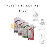 Gambar Penggaris Plastik Fleksibel 4 in 1 RLS-PS4 Joyko - Ruler Set Matematika dari Shine Plaza Kota Bandung 1 Tokopedia
