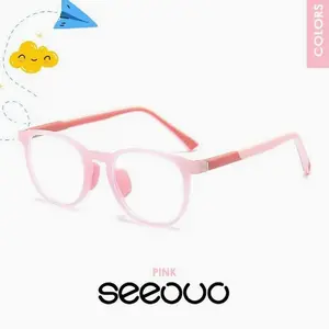 Seeouo Kacamata Anti Radiasi Gadget Anak Bahan TR90 Ringan Lentur Bisa Lensa Minus Blueray Bluecromic Laki-laki Perempuan 5233 | best seller