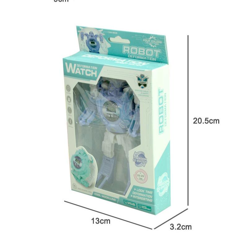 Product Introduction of Jam Tangan Ubah Bentuk Kartun Elektronik, Mainan Jam Tangan Robot, Untuk Kanak-kanak, Hadiah Tadika Watches boboiboy  watch lotso  watch 8