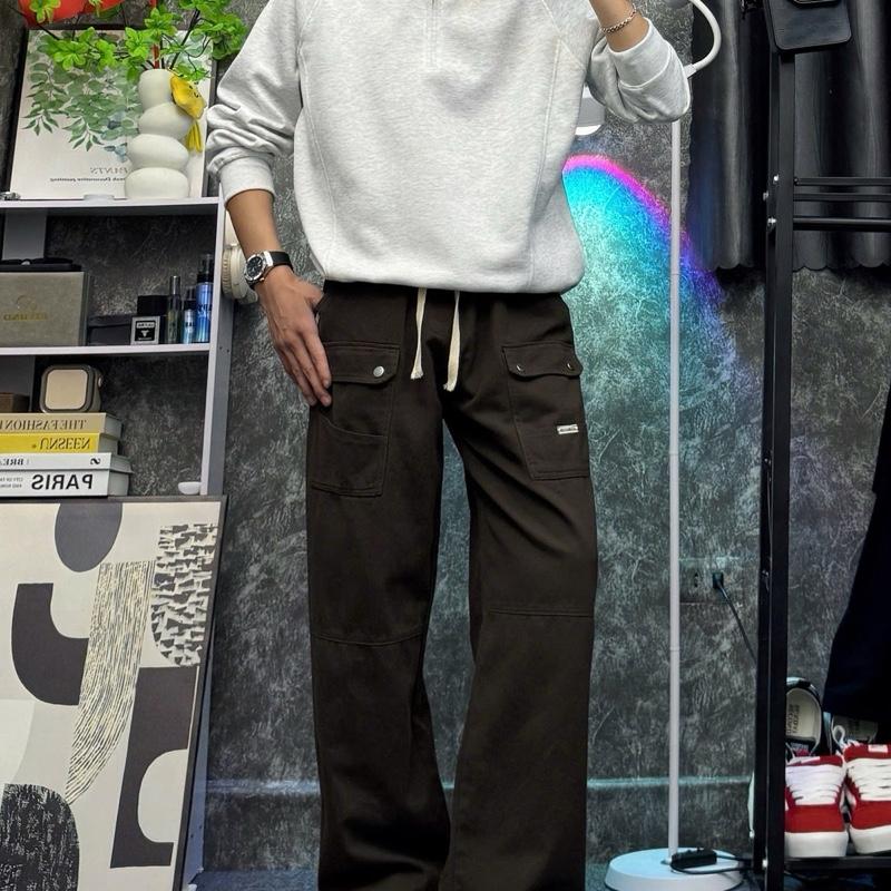  Quần Cargo Pants Ống Rộng Nam Nữ AZZENNA Vải Dày Dặn Mềm Mại Trẻ Trung 