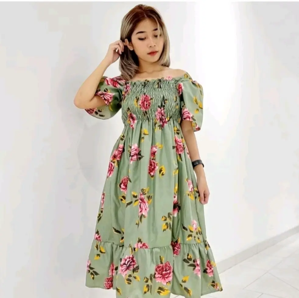 Dress Natasya + Dress Kekinian + Smok Dress