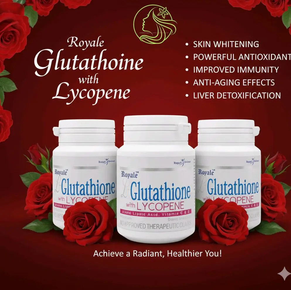 Royale Gluthatione Lycopene PINKISH GLOW 30 Capsule Jan 2027 expiration date