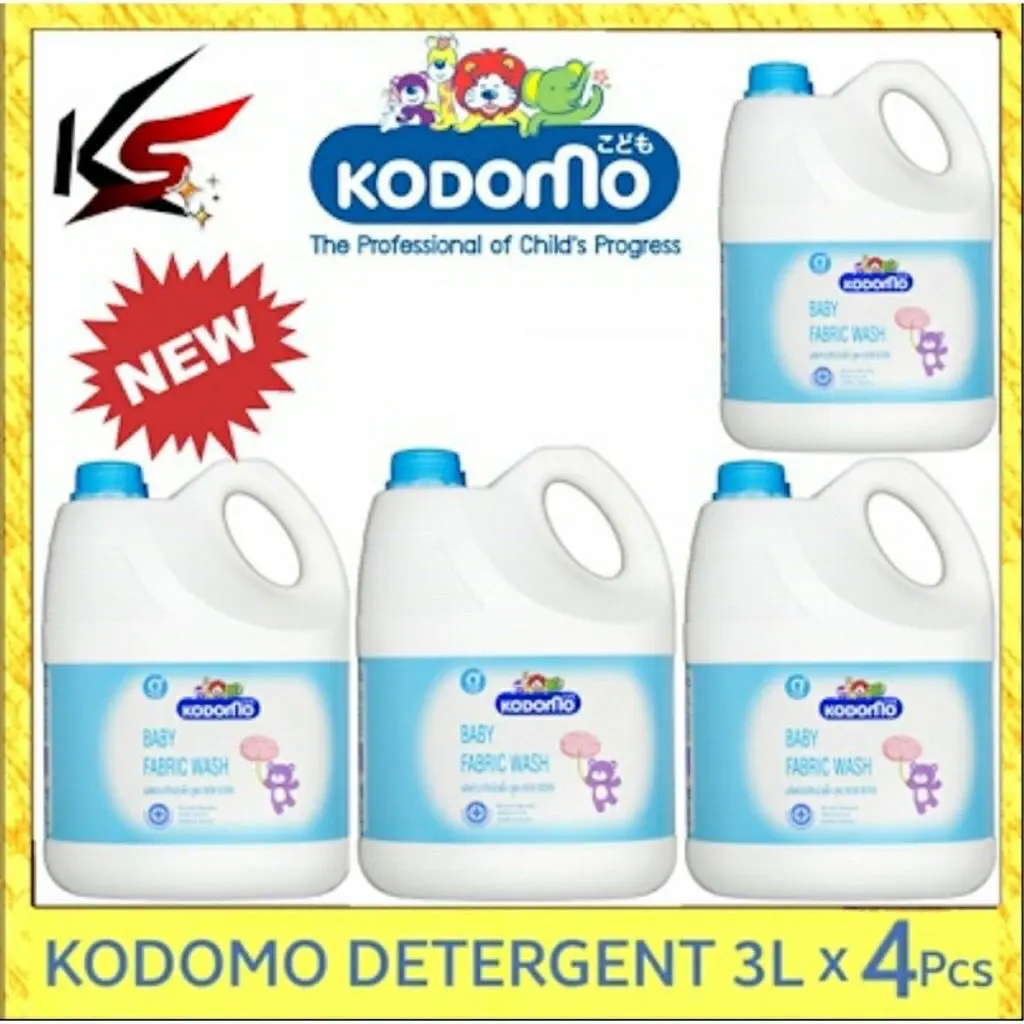 Kodomo Baby Fabric Wash Laundry Detergents Carton Sale