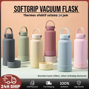 Botol Minum Thermos Aesthetic Stainless Steel SUS304 Vacuum Flask 650ML/1000ML/1200ML