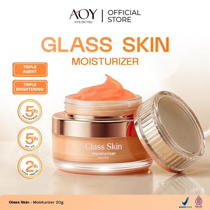 Gambar AY'S ON YOU Glass Skin Moisturizer |Mencerahkan dan meratakan warna kulit, serta memudarkan noda hitam dan bekas jerawat. dari Ay's On You Kota Tangerang Selatan Tokopedia