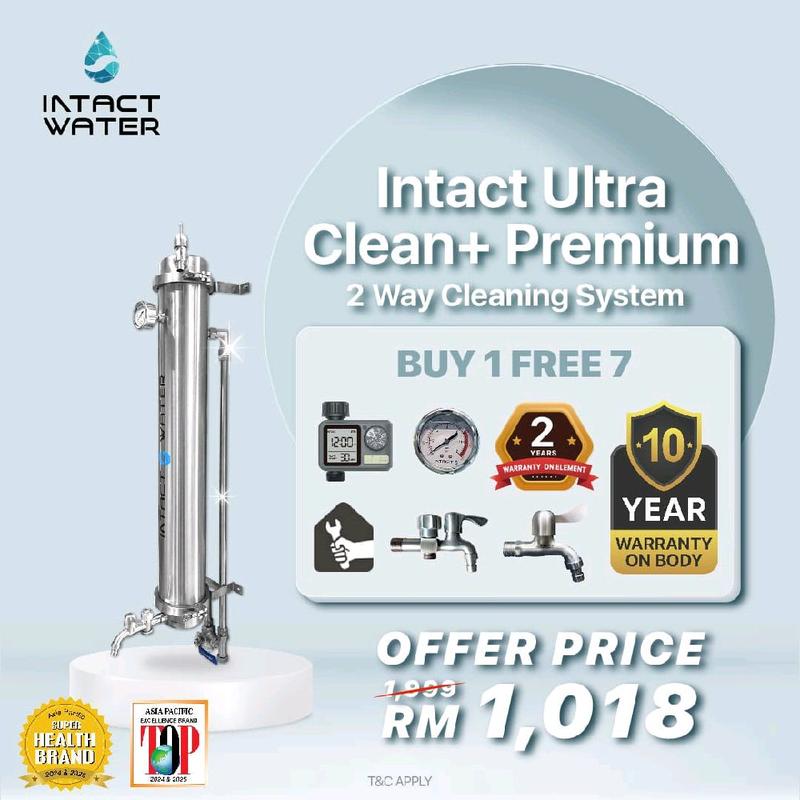 Intact Ultra Clean+ Premium 2 Way Cleaning System Water Filter - TikTok ...