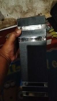 Product Review of Lampu dinding minimalis indoor outdoor waterproof teras cafe restoran E27 hitam from 🌹**a w**🌹 2