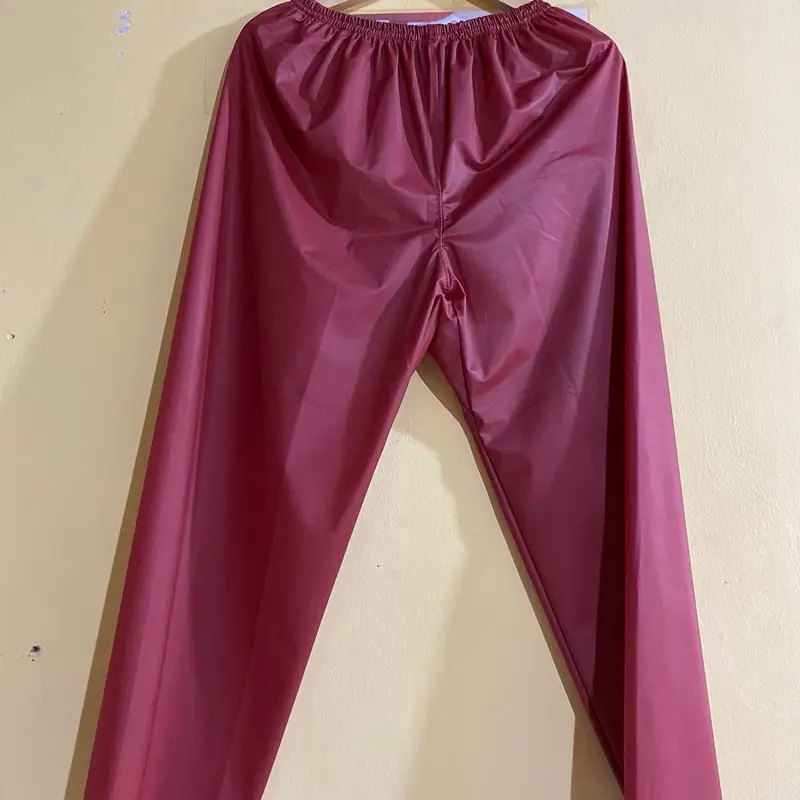 CELANA MANTEL HUJAN BAHAN PREMIUM PVC 0,25 KUAT ELASTIS 4