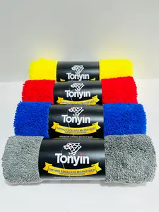 Microfiber Cloth Edgeless Premium Dual Side 420 gsm Tanpa Jahitan Pinggiran