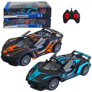 Mainan Anak Mobil Remote Control Lambor Hitam Skala 1:22 Speed Car - Mainan Anak Mobil Remote Control - Toys Mesin Perkembangan Anak Red