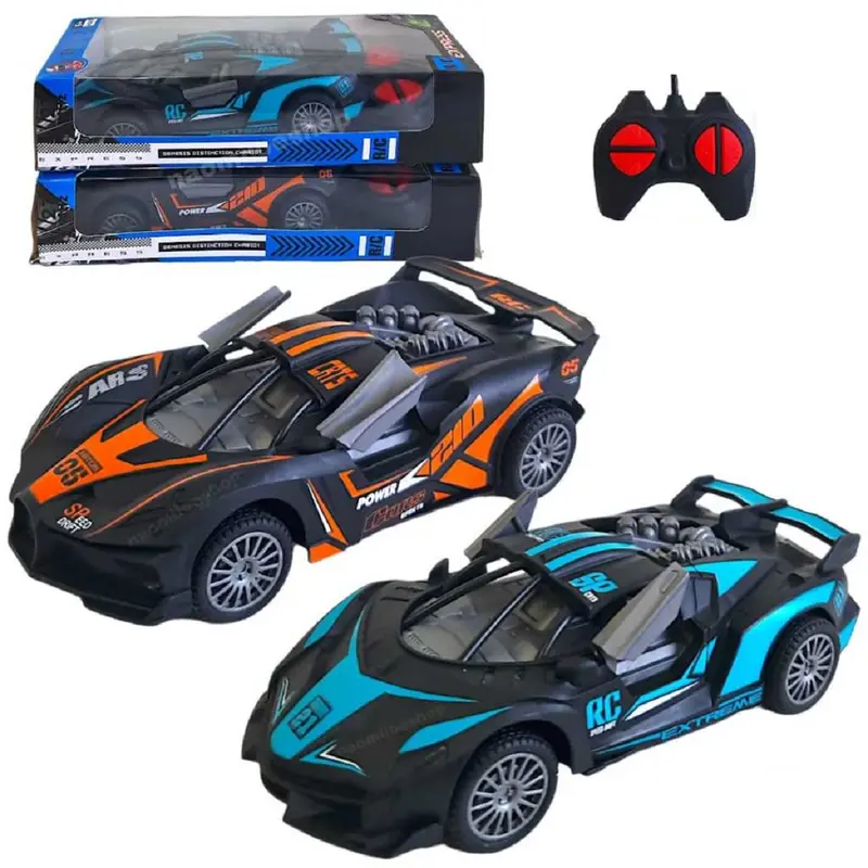Mainan Anak Mobil Remote Control Lambor Hitam Skala 1:22 Speed Car - Mainan Anak Mobil Remote Control - Toys Mesin Perkembangan Anak Red 0