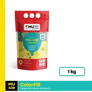 Semen Nat Keramik MU-408 Black White Cream 1 Kg | Nat Pengisi Celah Keramik