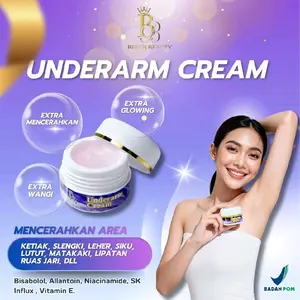 CREAM LIPATAN UNDERARM CREAM BEBEB BEAUTY MENCERAHKAN ARIA LIPATAN