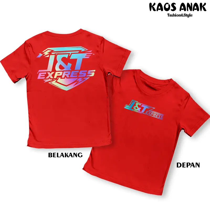 KAOS ANAK - KAOS J&T EXPRESS  ATASAN TERBARU KAOS PICKUP 6