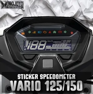 Stiker Spidometer Vario 125 150 160 - Stiker Khusus untuk Vario 125 150 160 Menambah Gaya dan Fungsi pada Spidometer Motor Anda